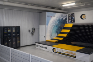 Installed inside one of the United States’ most exclusive government-owned indoor sporting complexes.